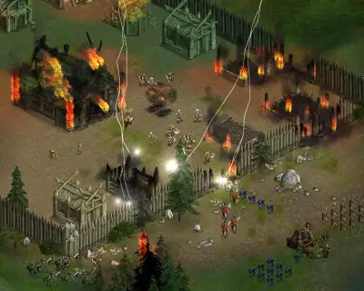 The attack in this war game