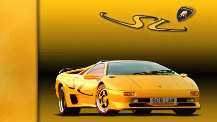 Lamborghini Diablo Supercar Wallpaper - Speed & Luxury Unleashed