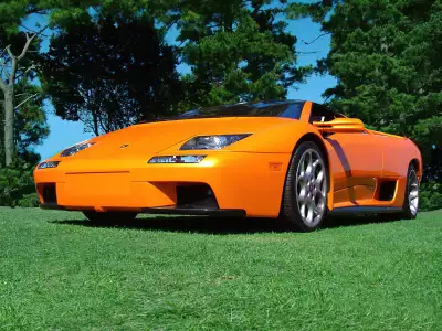 Lamborghini Diablo VT V12 6.0 (2000) - Orange Supercar