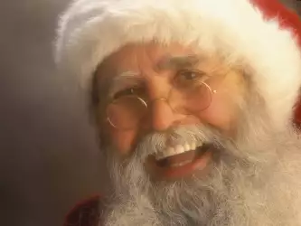 Santa Claus smiling