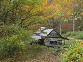 Homestead Cabin, Smoky Mountains National Park,