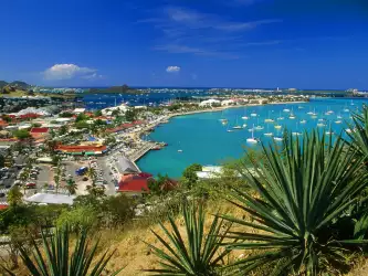Marigot Bay, Saint Martin, French West Indies