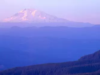 Mount Adams, Columbia River Gorge, Oregon And Washington