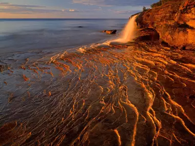 Lake Superior, Pictured Rocks National Lakeshore, Michigan