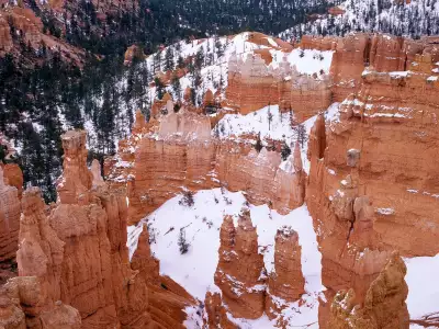 Snowy Bryce Canyon, Utah 1600x1200 ID 36294