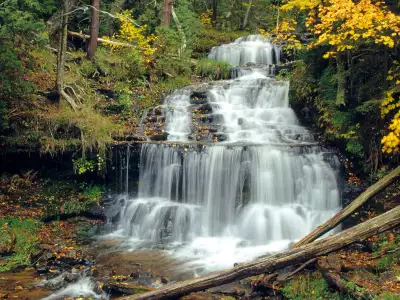 Wagner Falls, Alger County, Michigan