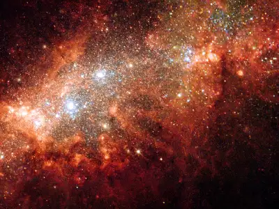 Supernova Blast Bonanza In Nearby Galaxy