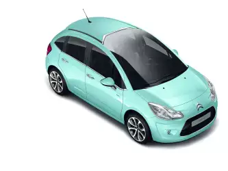 Side view of new Citroen C3