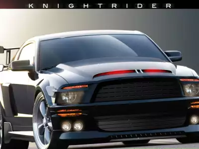 2008 Ford Mustang Kr Knight Rider 3quarter