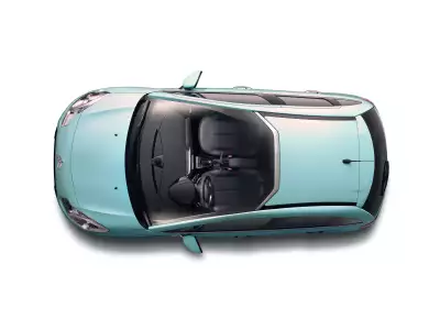 Picture of new Citroen C3, view from top