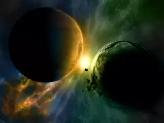 Amazing universe scene