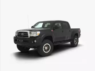 Side view of Toyota Tacoma