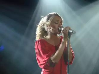 Carrie Underwood performing