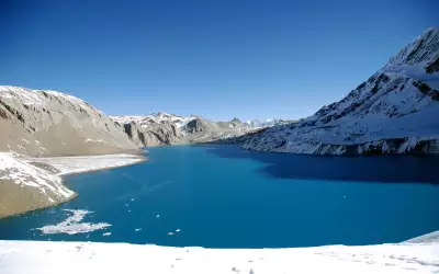 Lake On Winter