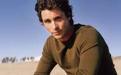 Christian Bale On The Beach