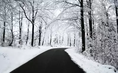 Road Winter Snow