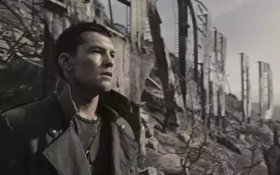 Sam Worthington In Terminator Salvation