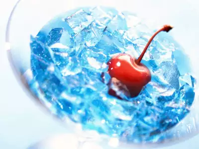 Cherry in water