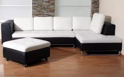 Couch in LIving Room
