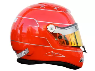 Michael Schumacher Helmet from Side