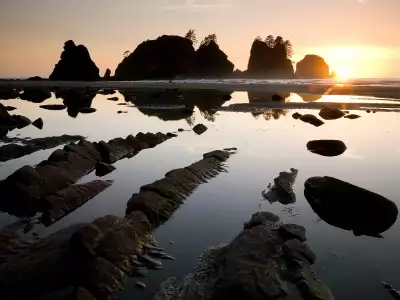Beach And Sunset
