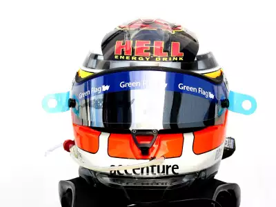 Rubens Barrichello Helmet Front