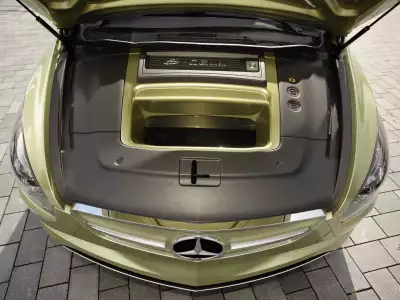 Mercedes Benz Concept BlueZERO: Unveiling the Future with Front Cover Opening