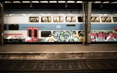 Train With Graffiti