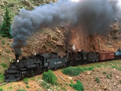 Cumbres And Toltec Steam Train Colorado