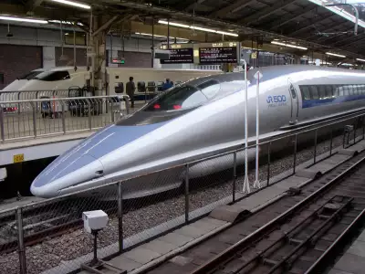 Japanese Shinkansen Train