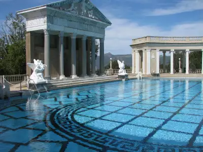 Swimming Pool At Hearst Castle