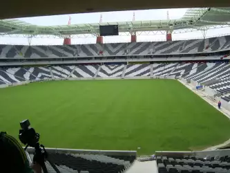 Seats And Field Of Mbombela Stadium