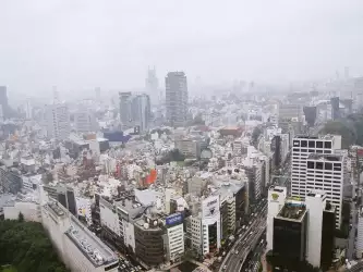 2001 10 18 Tokyo Skyline