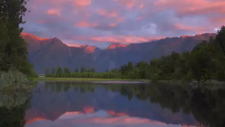 Dawn at Lake