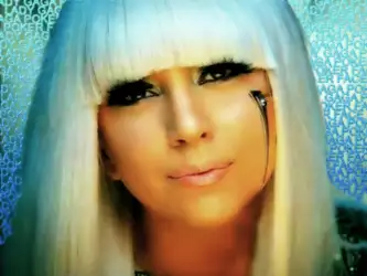 Lady Gaga Close-Up Portrait Wallpaper