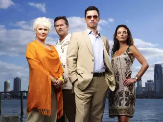 Burn Notice Team Photo Wallpaper