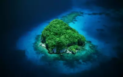 Rock Island Palau Micronesia