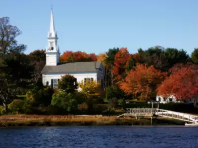 Church on Autumn Day