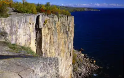 Autumn On Palisade Head in North Shore
