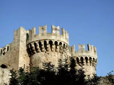 Rhodes Castle Tower1