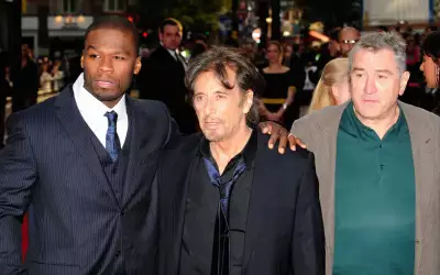 50 Cent, Al Pacino and Robert De Niro