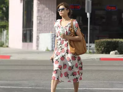 Eva Mendes Shopping In LA