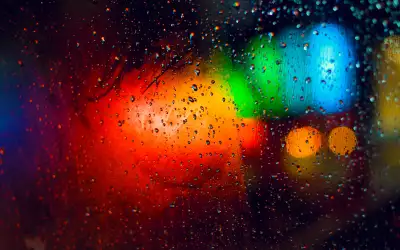 Rain Colorful