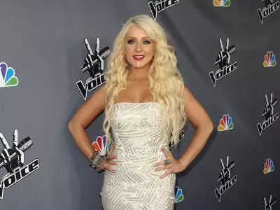 Christina Aguilera The Voice Party