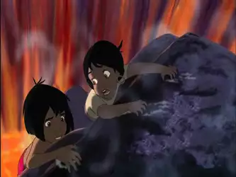 Mowgli and Shanti's Fiery Struggle - The Jungle Book 2