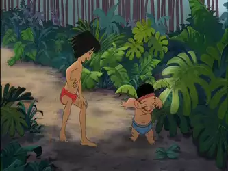 Mowgli and Ranjan's Playful Jungle Moment - The Jungle Book 2