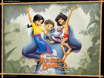 Mowgli, Shanti, and Baloo's Joyful Ride - The Jungle Book 2