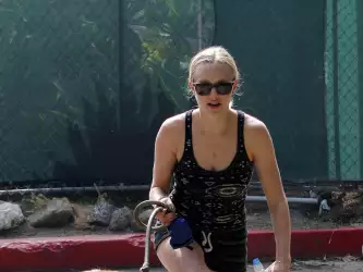 Amanda Seyfried Jogging in West Hollywood