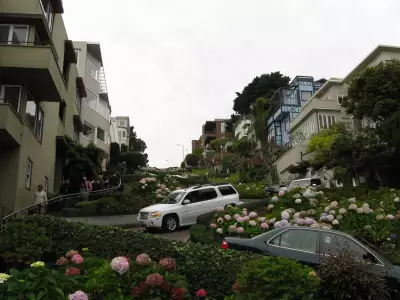 Lombard Street In San Francisco