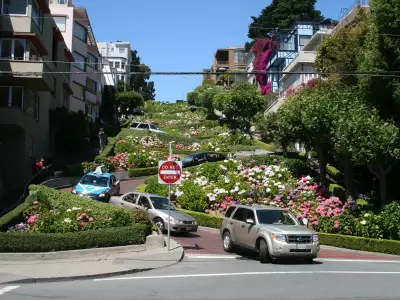 Lombard Street In San Francisco